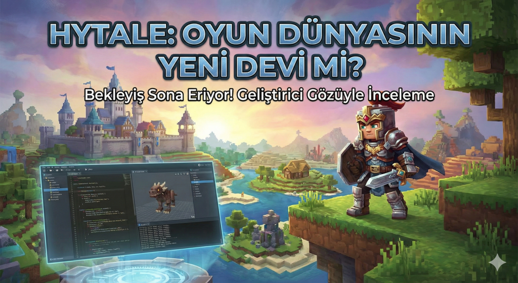 Riot Games destekli Hypixel Studios'un geliştirdiği Hytale, sandbox RPG türünü değiştirmeye geliyor.